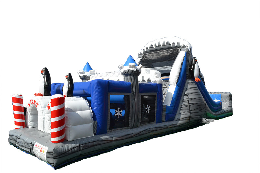 71' Penguin Glacier Wet/Dry Obstacle Course Image